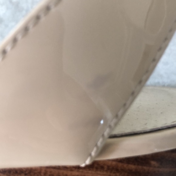 Louise et Cie Punya Nude Patent Wedge 9.5N - Picture 6 of 6